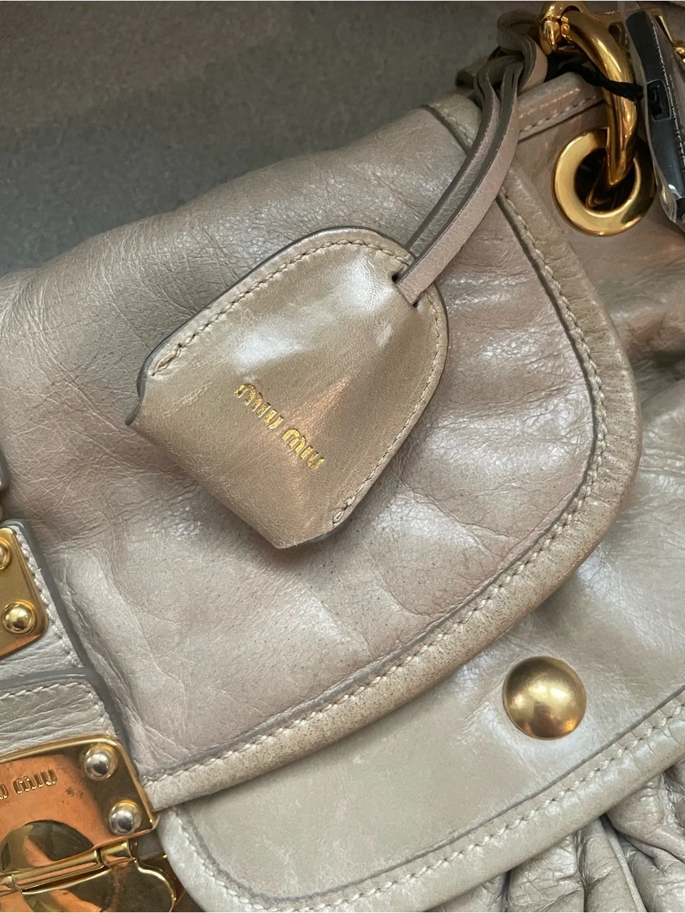 Miu Miu Matelassé  2 way bag